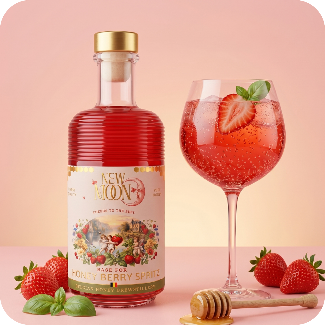 Spritz Miel & Fraise-Basilic